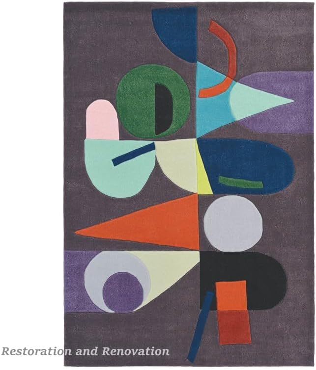 Modern Hand-Tufted Moonlight Area Rug