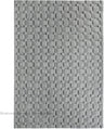 Hand-Tufted Basketweave Wool Area Rug