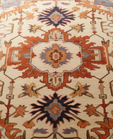 Traditional Handmade Oushak Wool Area Rug