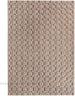 Hand-Tufted Basketweave Wool Area Rug