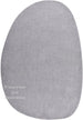 Modern Oval Shape Wool Rug - Irregular Shaped with Soft and Cozy Texture