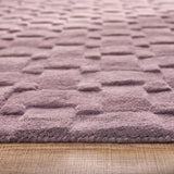 Hand-Tufted Basketweave Wool Area Rug