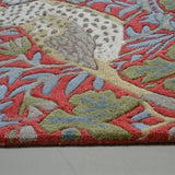 Premium Handmade Wild Stanberry Floral Wool Area Rug