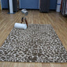 Premium Handmade Pink Animal Print Wool Rug