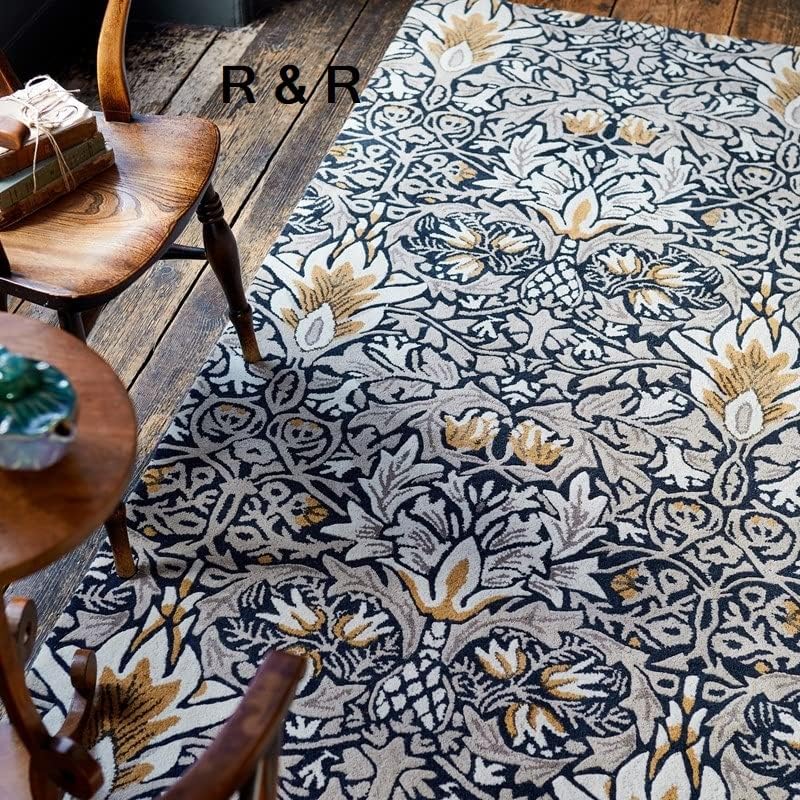 Handmade Snakehead Floral Rugs for Living Room, Bedroom and Dining Room