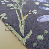 Premium Handmade Floral Wool Area Rug