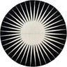 Modern Round Area Rug – Hand-Tufted with 100% New Zealand Wool