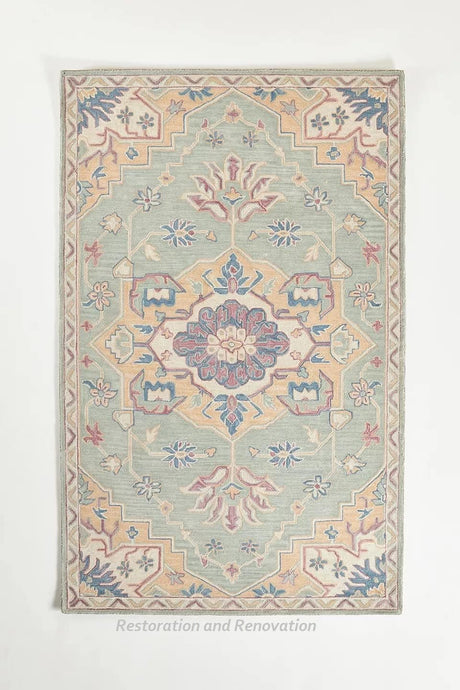 Handmade Traditional Oriental Premium Wool Area Rug