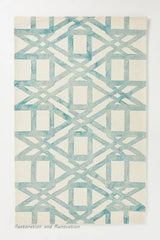 Premium Hand-Tufted Geometric Area Rug