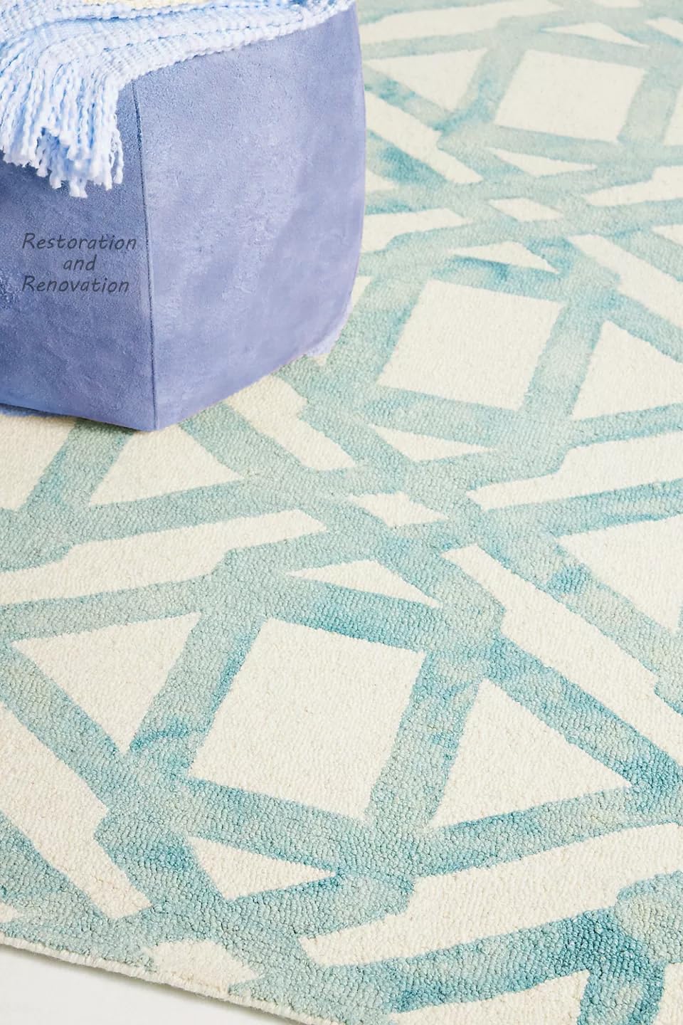 Premium Hand-Tufted Geometric Area Rug