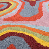 Irregular Shaped Handmade Wool Rug