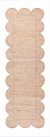 Handmade Jute Area Rug - Natural Fiber Carpet