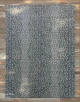 Antelope Cheetah Blue Animal Contemporary Handmade 100% Woolen Area Rugs