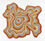 Irregular Shaped Handmade Wool Rug