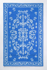 Traditional Handmade Persian Floral Motif Wool Area Rug