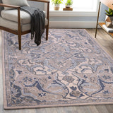 Handmade Wool Area Rug - Traditional Persian Design with Modern Twist