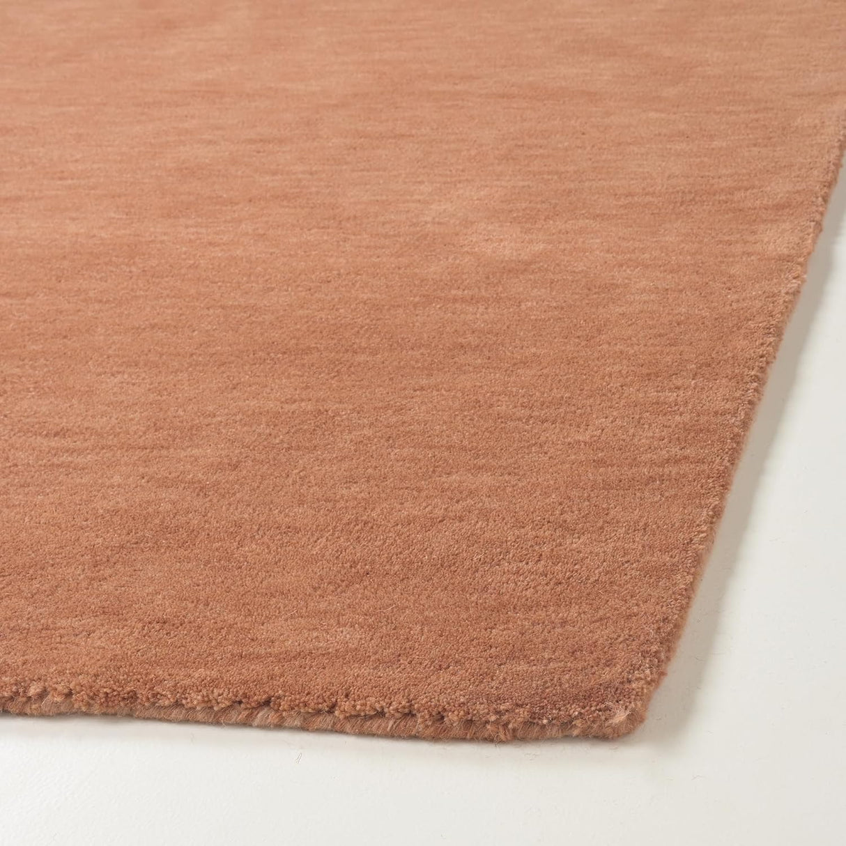 Hand-Tufted Plain Wool Area Rug - 100% Natural Wool, Thick, Durable And Soft Carpet