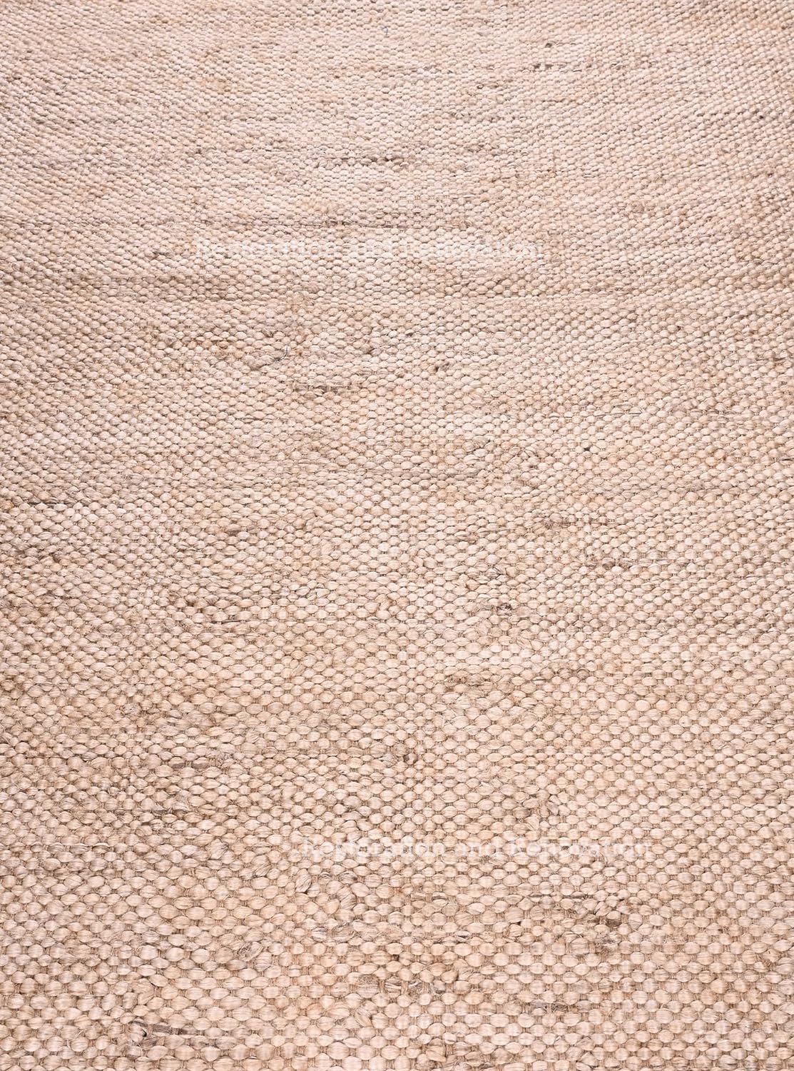 Handmade Jute Area Rug - Natural Fiber Carpet