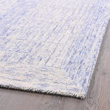 Abstract & Herringbone Collection Handmade Wool Area Rug - Durable for High Traffic Rug