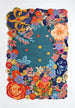 Handmade Floral Irregular Wool Area Rug