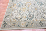 New Hand Made Floral, Kids, Modern, Herringbone Wool Area Rug