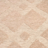 Abstract & Herringbone Collection Handmade Wool Area Rug - Durable for High Traffic Rug