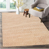 Modern Hand-Tufted Geometric Patterned Wool Area Rug for Living Room, Bedroom, and Home Décor – Soft and Plush Carpet for Cozy and Stylish Interiors