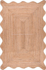 Natural Elegance Handwoven Jute Area Rug