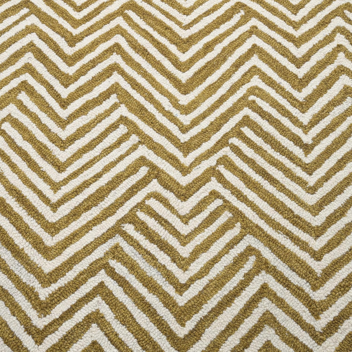 Modern Herringbone Chevron Collection Area Rug - Handmade Wool Carpet