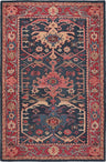 Traditional Chia Chenin Wool Area Rug | Handmade, Oriental Vintage Style Carpet