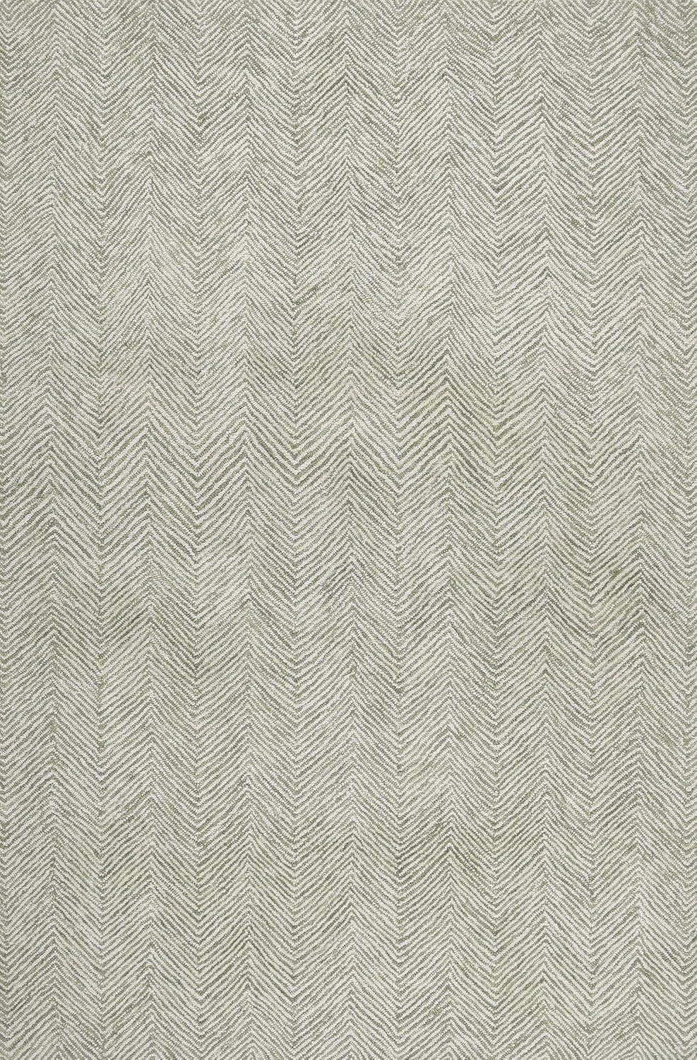 Modern Herringbone Chevron Collection Handmade Wool Area Rug - Durable for High Traffic, Contemporary Design Rug